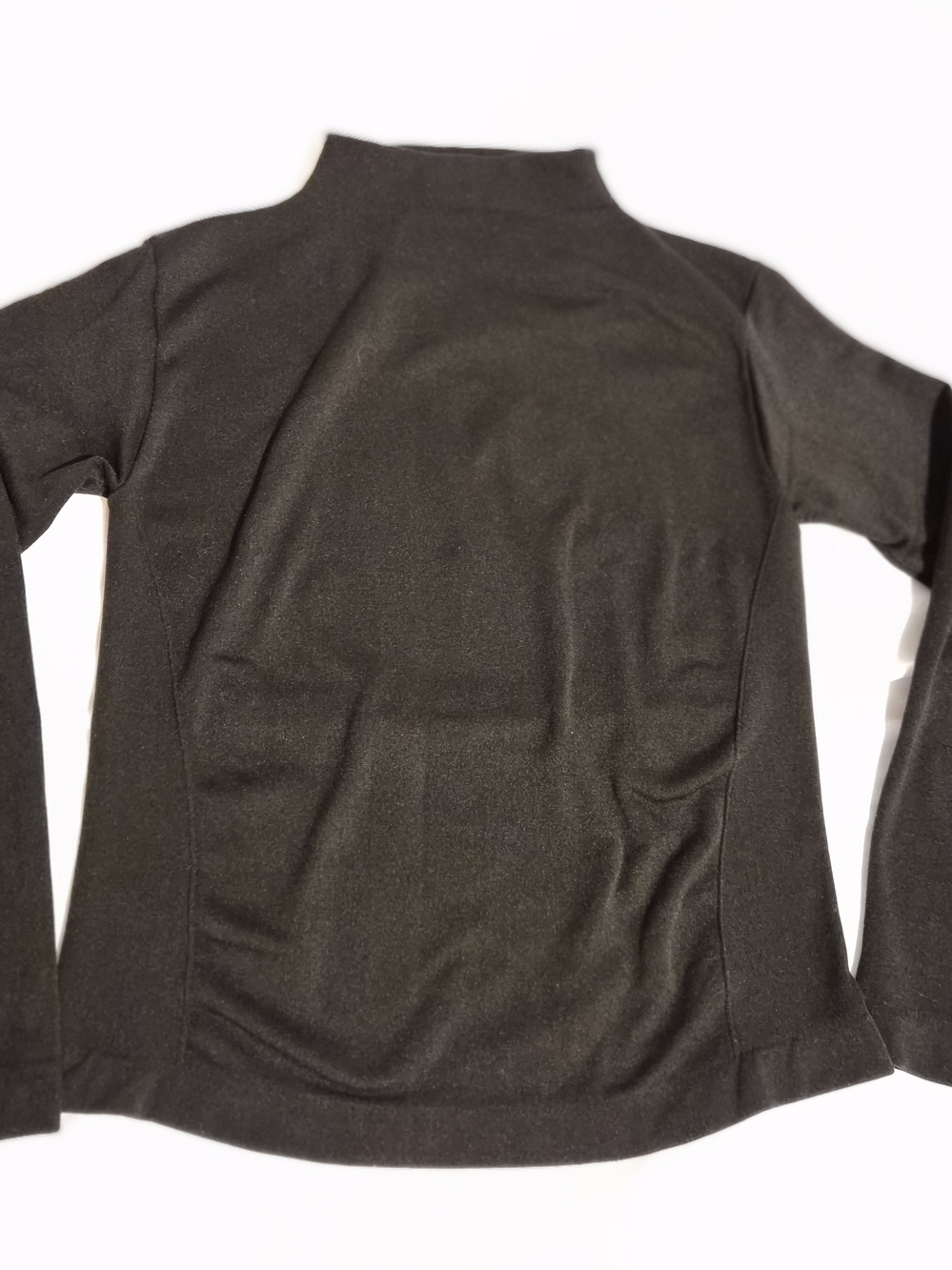 Vintage‎ FGF Black Mock Neck Long Sleeve Top